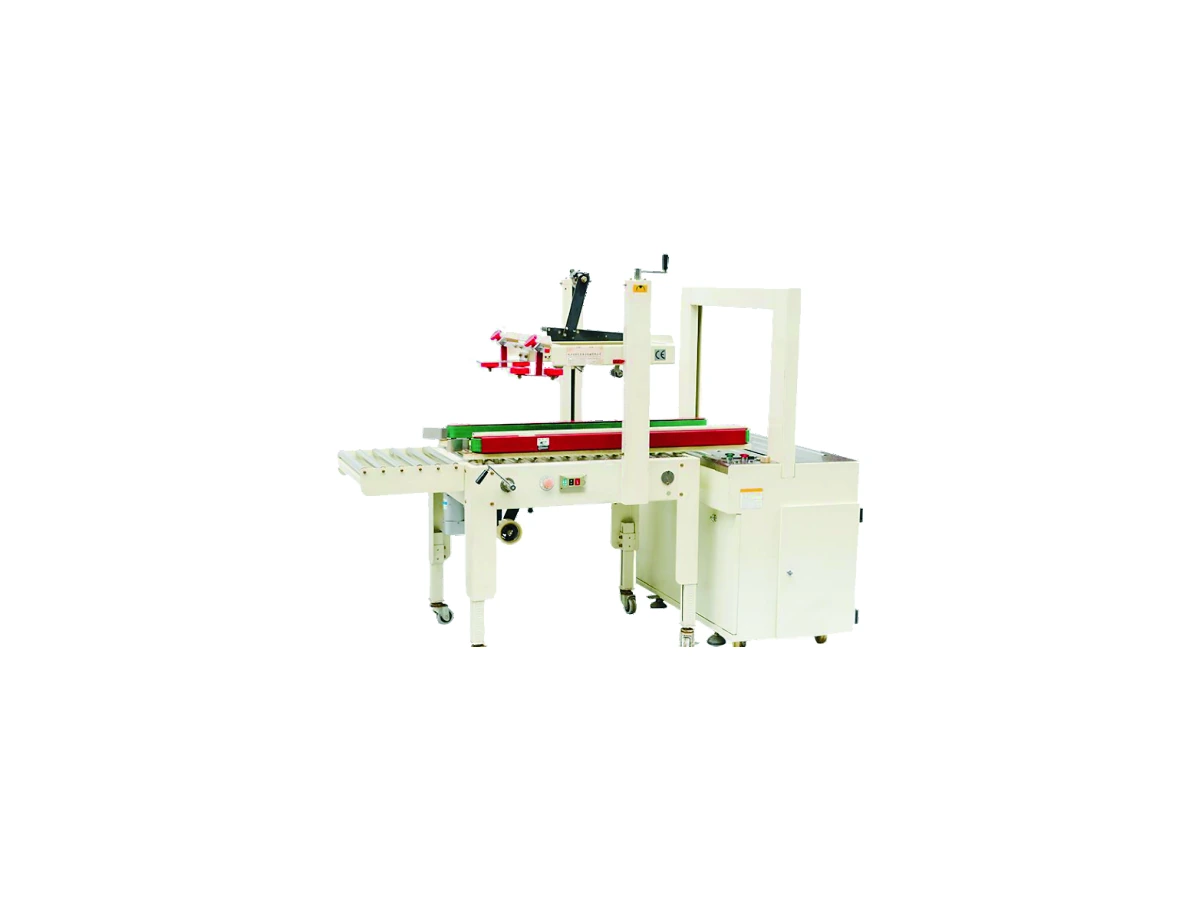 YIJIA Automatic Carton Sealing and Strapping Line