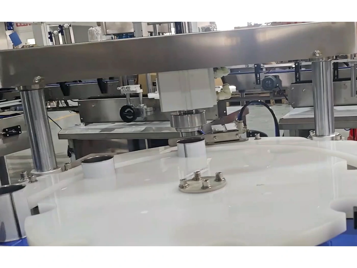 YIJIA Automatic Metal Can Flanging Machine