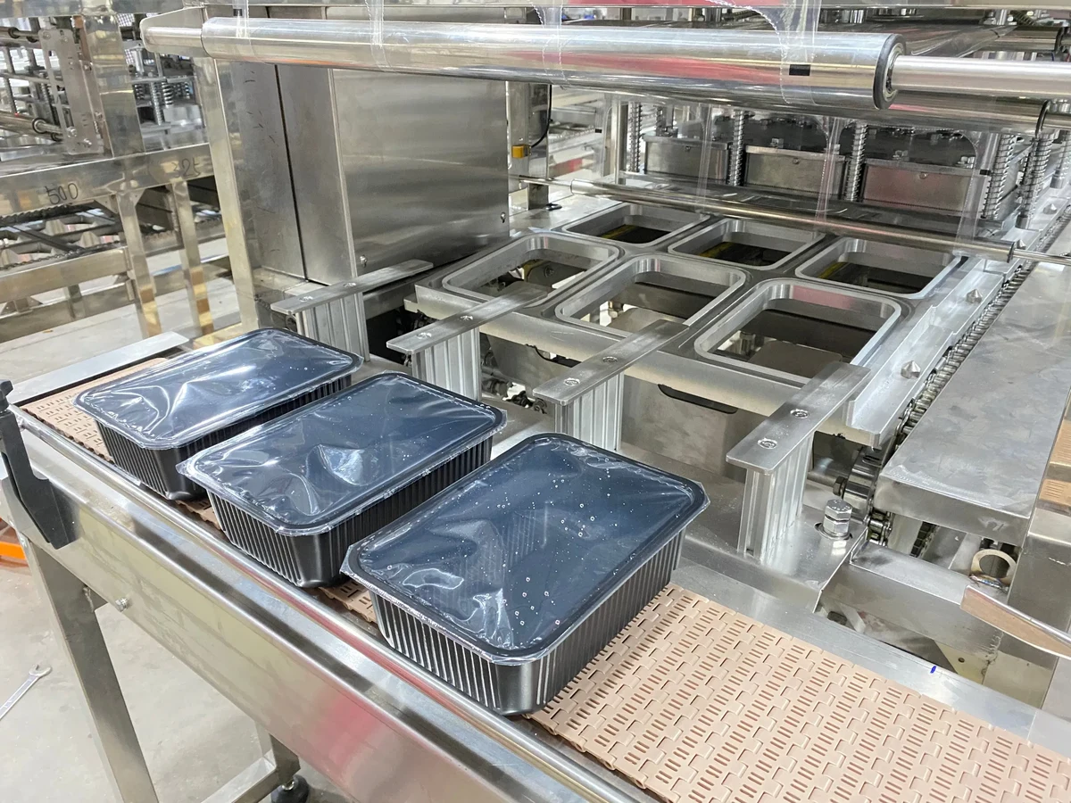YIJIA Automatic Tofu Tray Sealing Machine