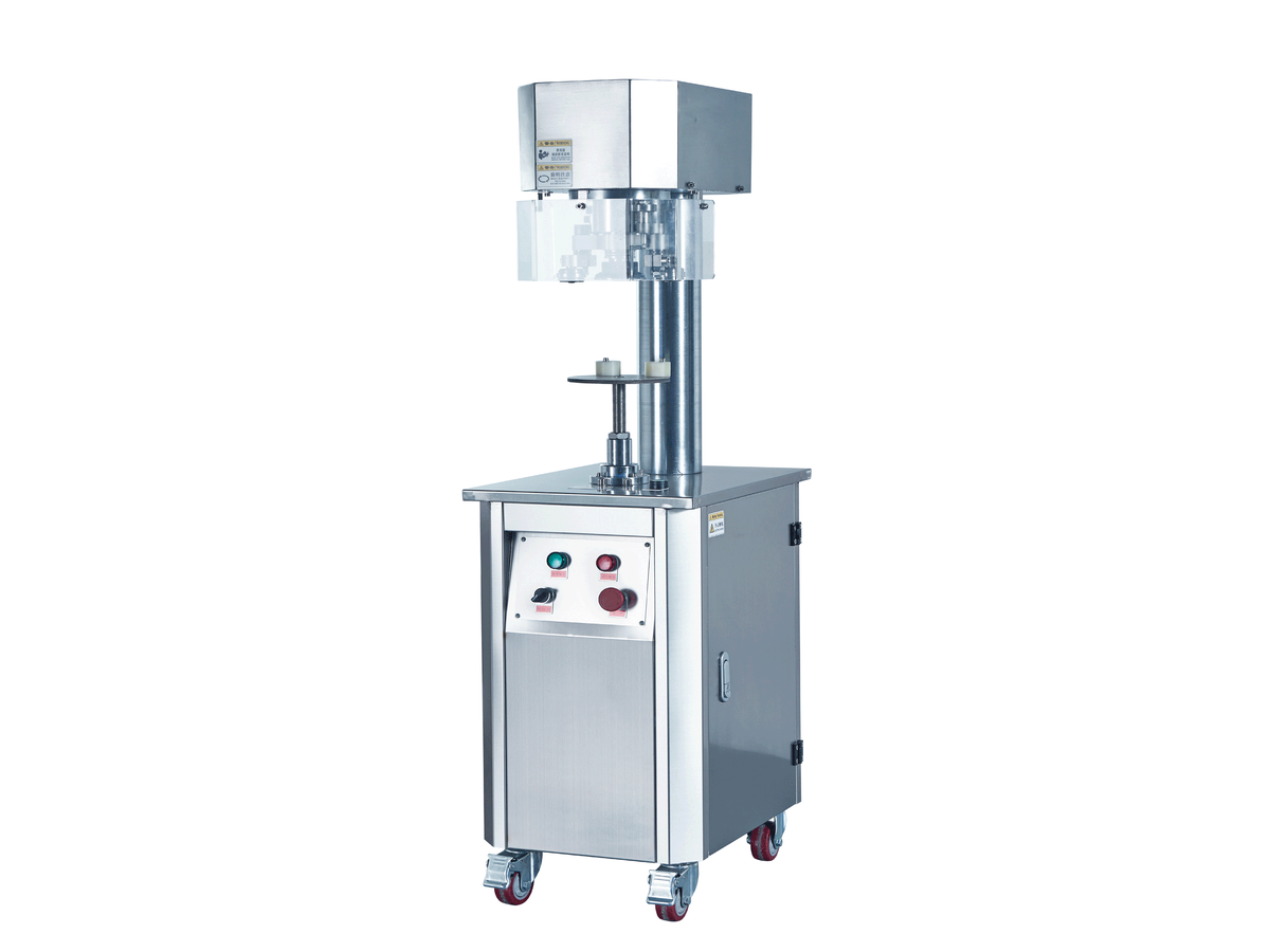 YIJIA Semi-Automatic Stationary-Can Two-Roller Seamer